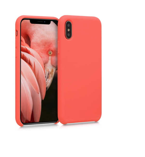 TPU SILICONE IPHONE XS CORAL