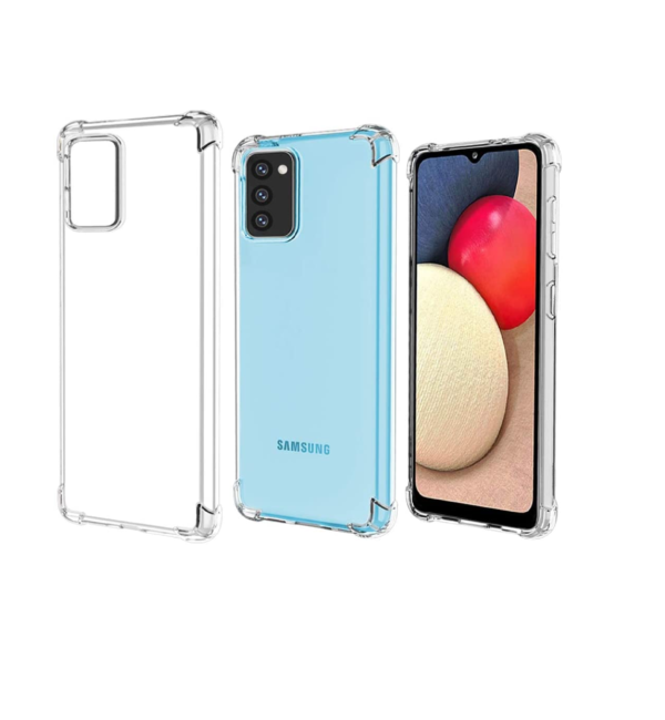 TPU A02s TRANSPARENTE - Imagen 2