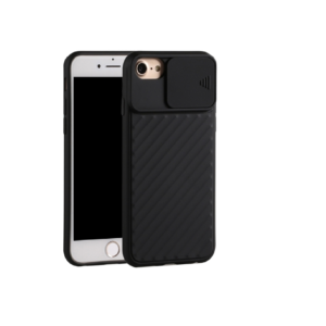 TPU IPHONE 8 CUBRE CAMARA NEGRO