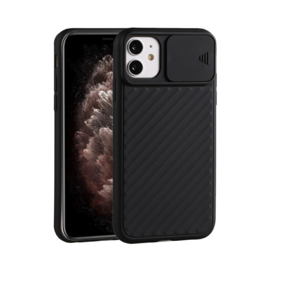 TPU IPHONE 11 CUBRE CAMARA NEGRO 6.1
