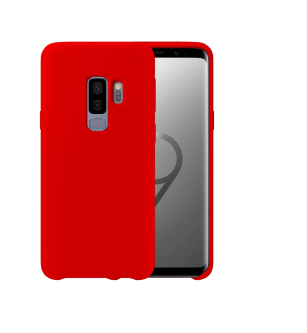 TPU SILICONE S9 PLUS ROJO