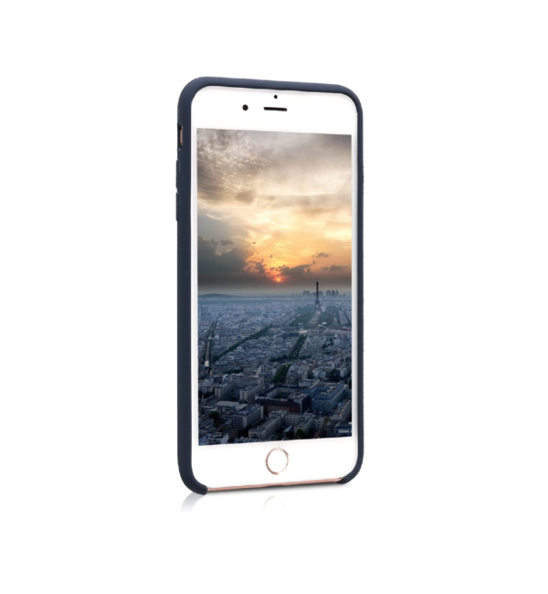 TPU SILICONE IPHONE 8 PLUS AZUL - Imagen 2