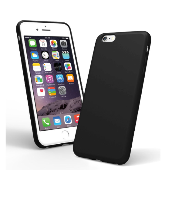 TPU SILICONE IPHONE 6 PLUS NEGRO