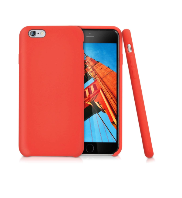 TPU SILICONE IPHONE 6 PLUS ROJO