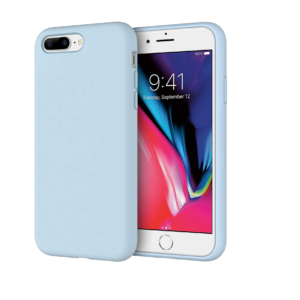 TPU SILICONE IPHONE 8 PLUS CELESTE