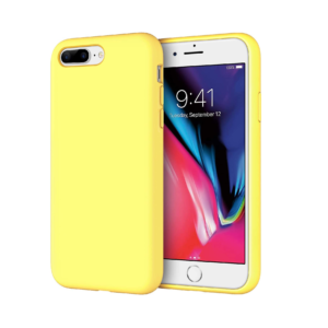 TPU SILICONE IPHONE 8 PLUS AMARILLO