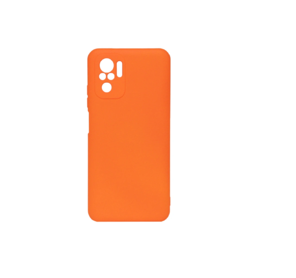 TPU SILICONE REDMI NOTE 10 NARANJA