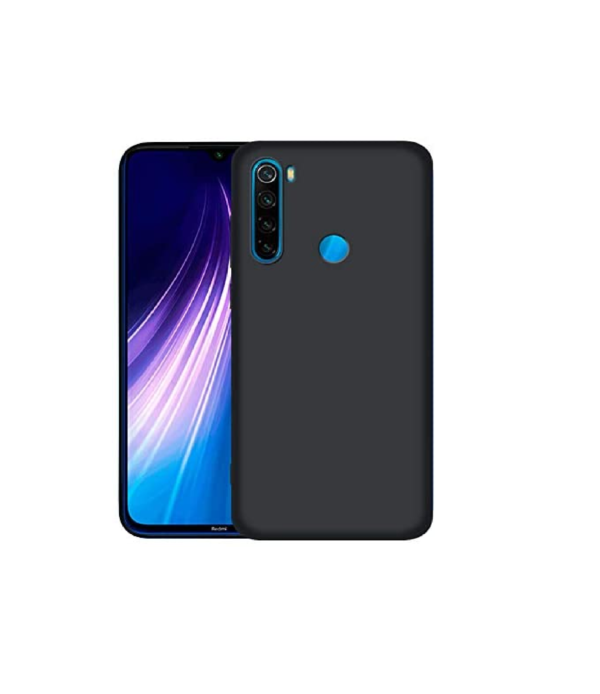 TPU SILICONE MI NOTE 8 NEGRO