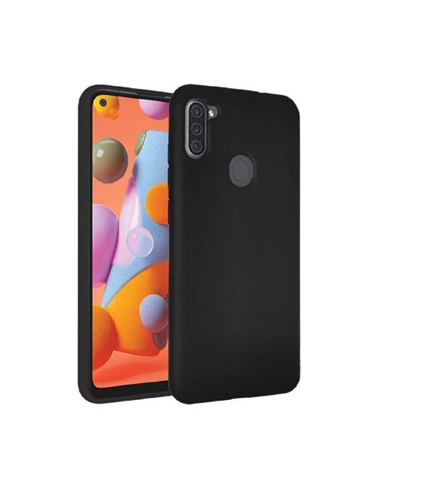 TPU SILICONE A11 NEGRO