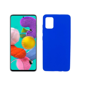 TPU SILICONE A51 AZUL FRANCIA