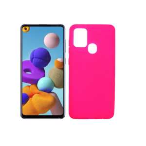 TPU SILICONE A21S FUXIA