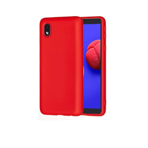 TPU SILICONE A01 CORE ROJO