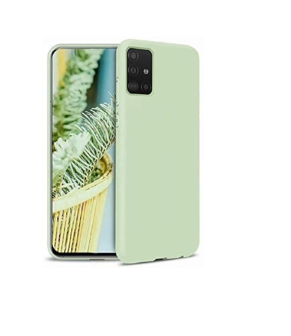 TPU SILICONE A71 VERDE