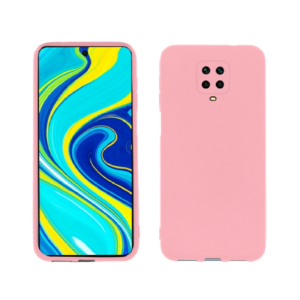 TPU SILICONE REDMI NOTE 9 PRO ROSA 9S