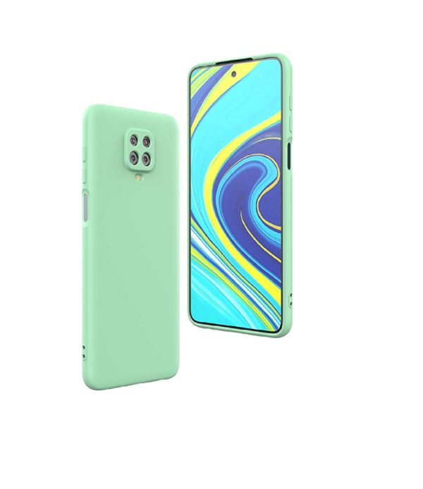 TPU SILICONE REDMI NOTE 9 PRO VERDE