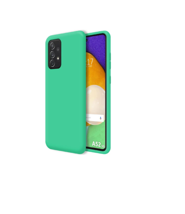 TPU SILICONE A52 VERDE AGUA - Imagen 2
