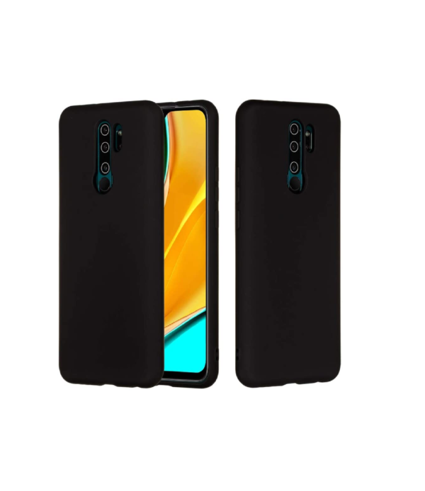 TPU SILICONE REDMI 9 NEGRO
