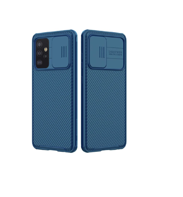 TPU A52 CUBRE CAMARA AZUL