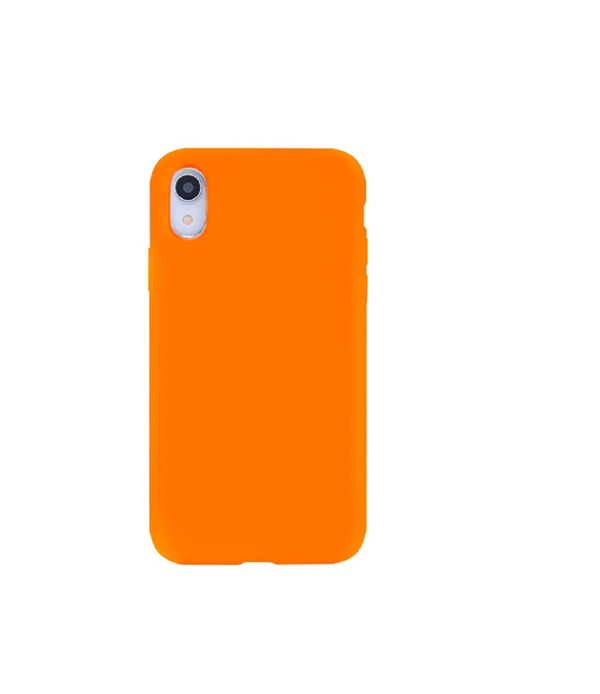 TPU SILICONE IPHONE XR NARANJA