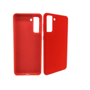 TPU SILICONE S21 PLUS ROJO