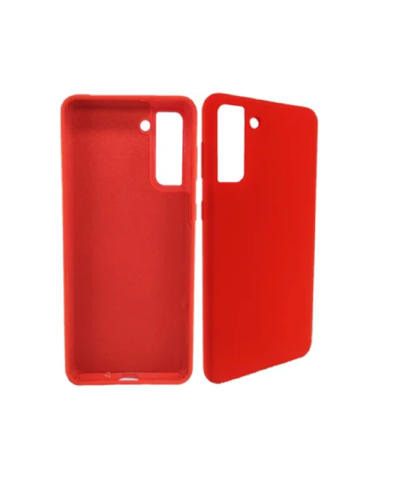 TPU SILICONE S21 PLUS ROJO