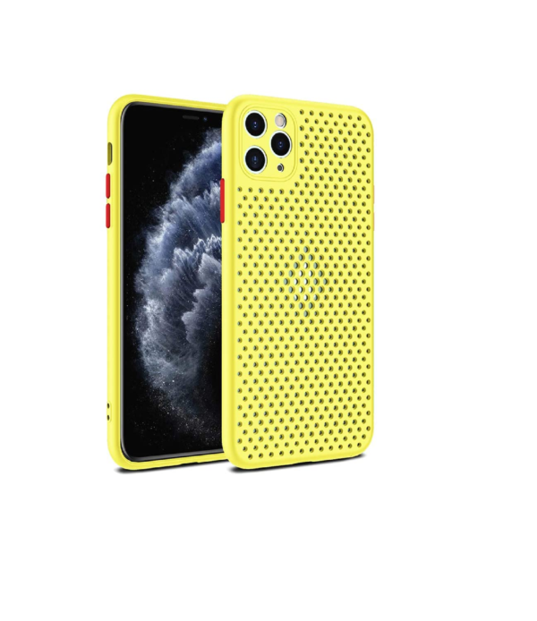 TPU IPHONE 12 PRO AIREADO AMARILLO
