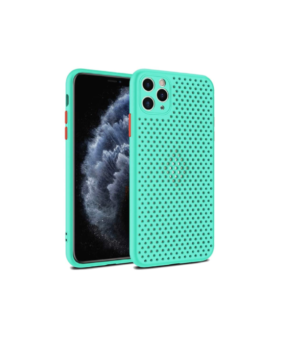 TPU IPHONE 12 PRO AIREADO VERDE AGUA