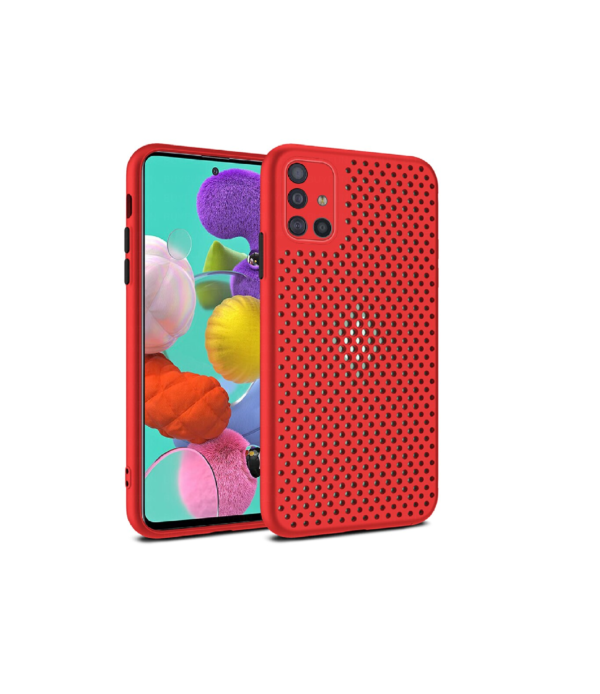 TPU A71 AIREADO ROJO