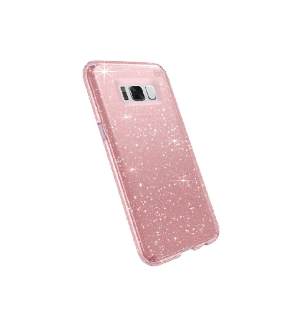TPU S8 PLUS GLITTER ROSA