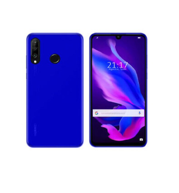 TPU SILICONE P30 LITE AZUL FRANCIA