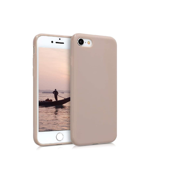 TPU SILICONE IPHONE 7/8 CREMA