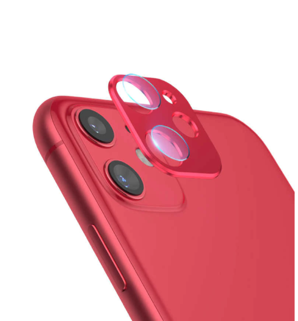 GLASS CAMARA IPH 11PRO MAX RED