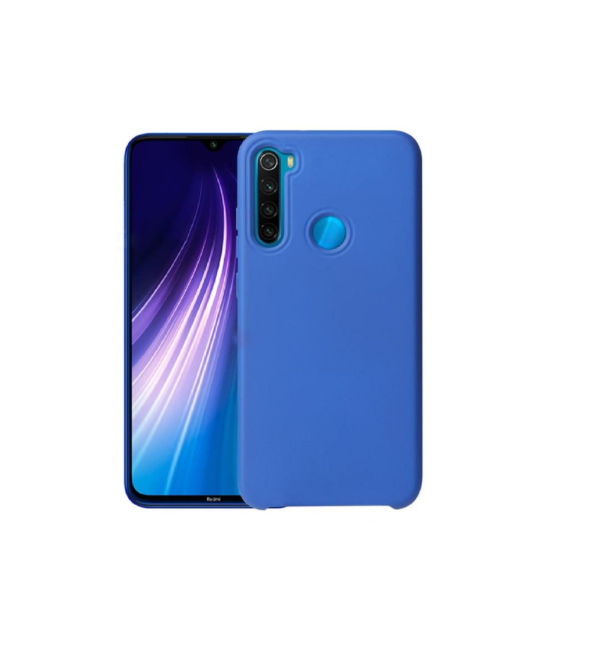 TPU SILICONE REDMI NOTE 8 AZUL FRANCIA