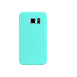 TPU SILICONE S7 EDGE CELESTE