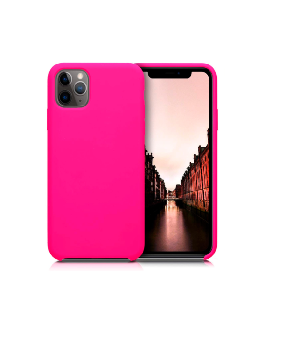 TPU SILICONE IPHONE 12 PRO FUXIA 6.1