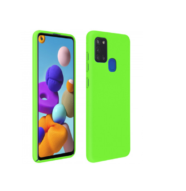 TPU SILICONE A21S VERDE FLUOR