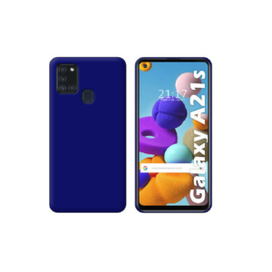 TPU SILICONE A21S AZUL FRANCIA