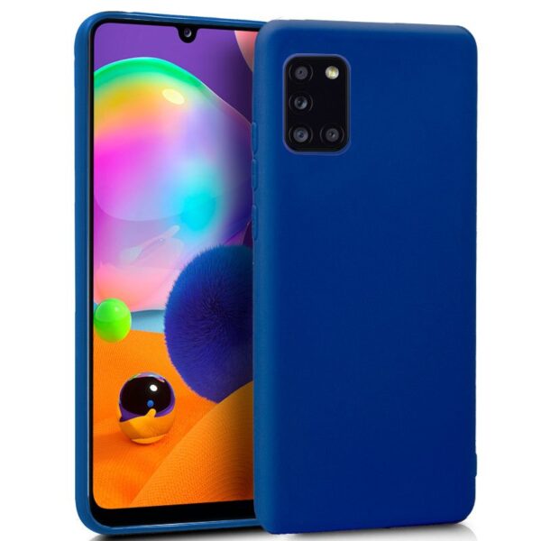 TPU SILICONE A31 AZUL FRANCIA