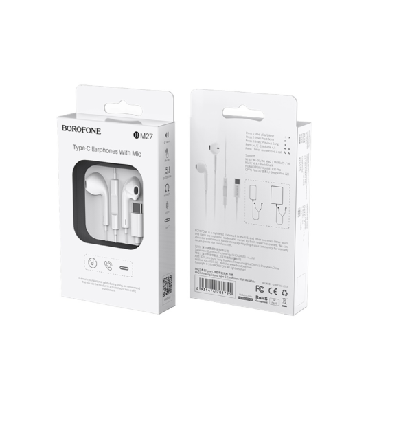 AURICULAR TIPO C BOROFONE BM56