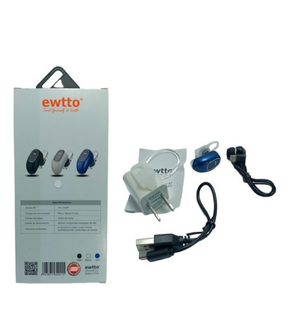 AURICULAR A BLUETOOTH EWTTO ET-A4212B