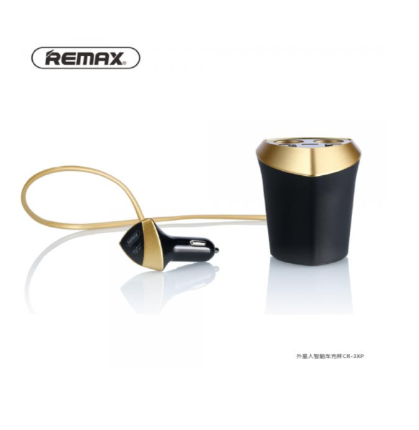 CARGADOR AUTO 3USB REMAX 3XP