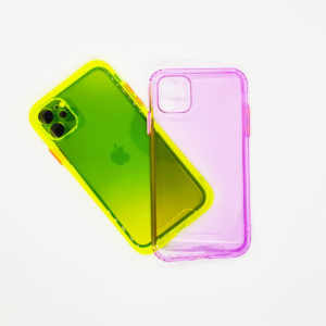 TPU IPHONE 11 BICOLOR FLUOR 6.1