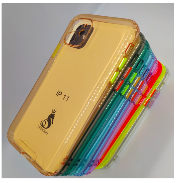 TPU IPHONE 12 PRO BICOLOR FLUOR 6.1 - Imagen 2