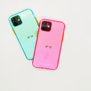 TPU IPHONE 12 BICOLOR FLUOR 6.1