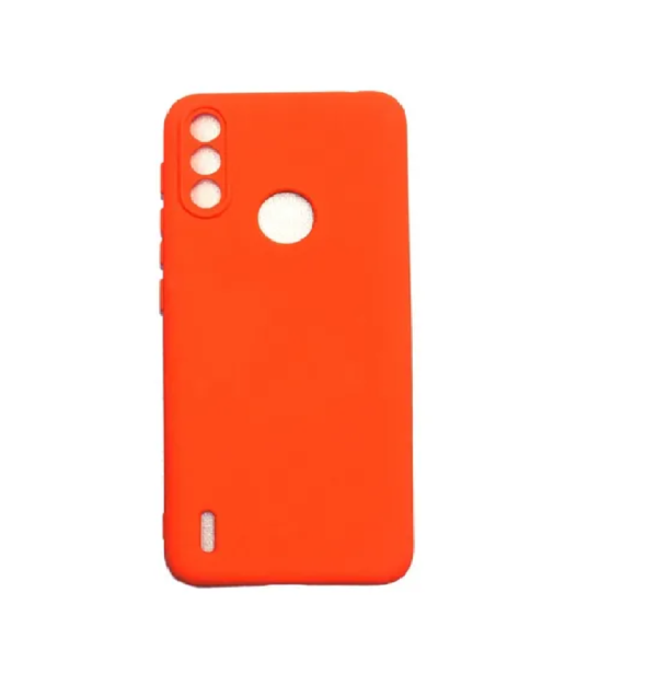 TPU SILICONE E7 NARANJA