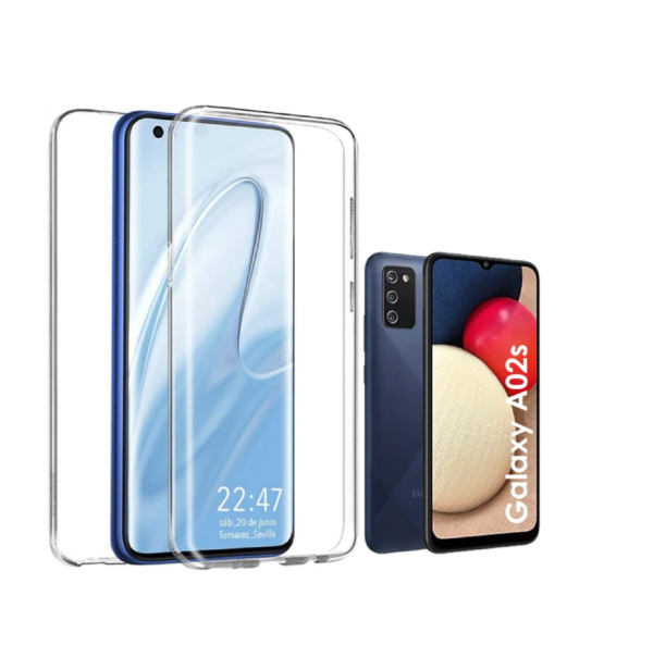 TPU A02s 360 TRANSPARENTE