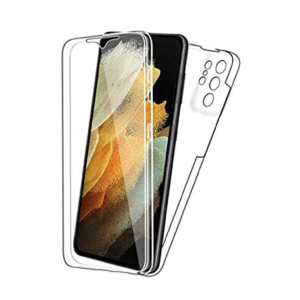 TPU S21 ULTRA 360 TRANSPARENTE