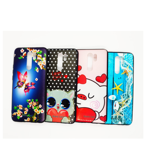 TPU XIAOMI REDMI 9 DISEÑO DAMA