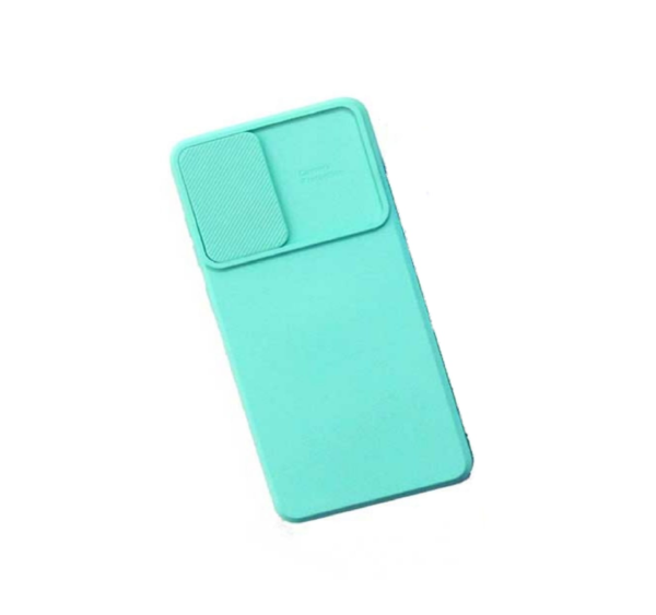 TPU S21 PLUS CUBRE CAMARA VERDE AGUA
