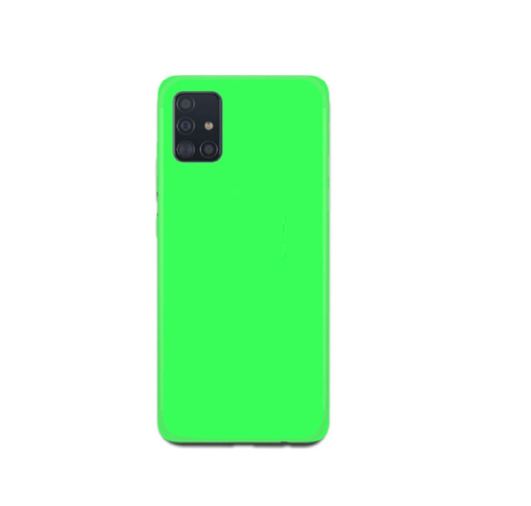 TPU SILICONE A71 VERDE FLUOR